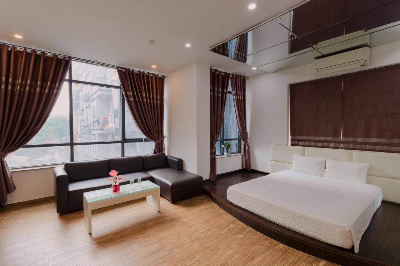 Blue Diamond Apartment Hotel ハノイ市 エクステリア 写真