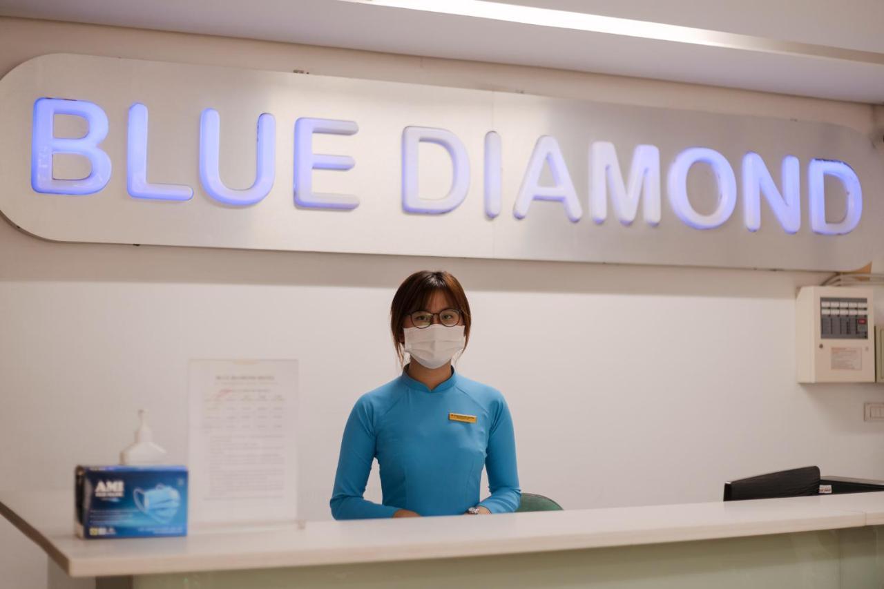 Blue Diamond Apartment Hotel ハノイ市 エクステリア 写真